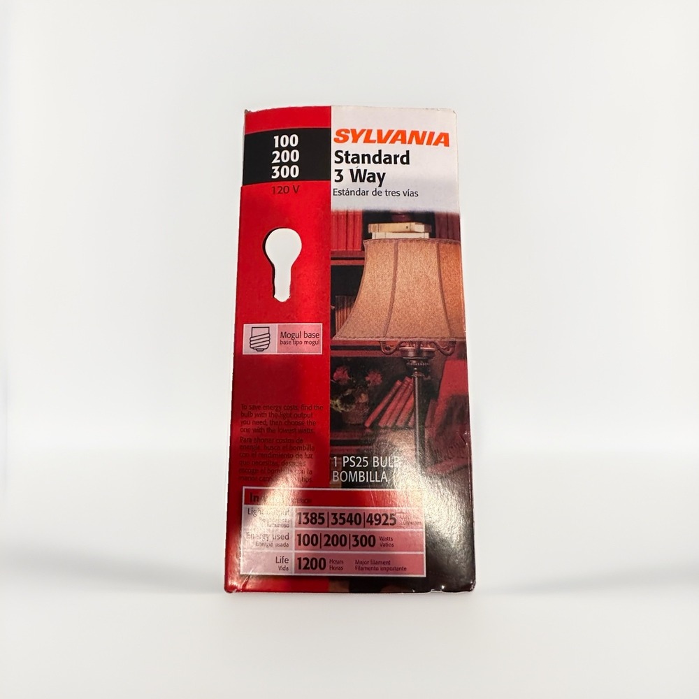 SYLVANIA PS25 3Way 100/200/300 Watt Mogul Base Replacement Light Bulb (1 Pack)